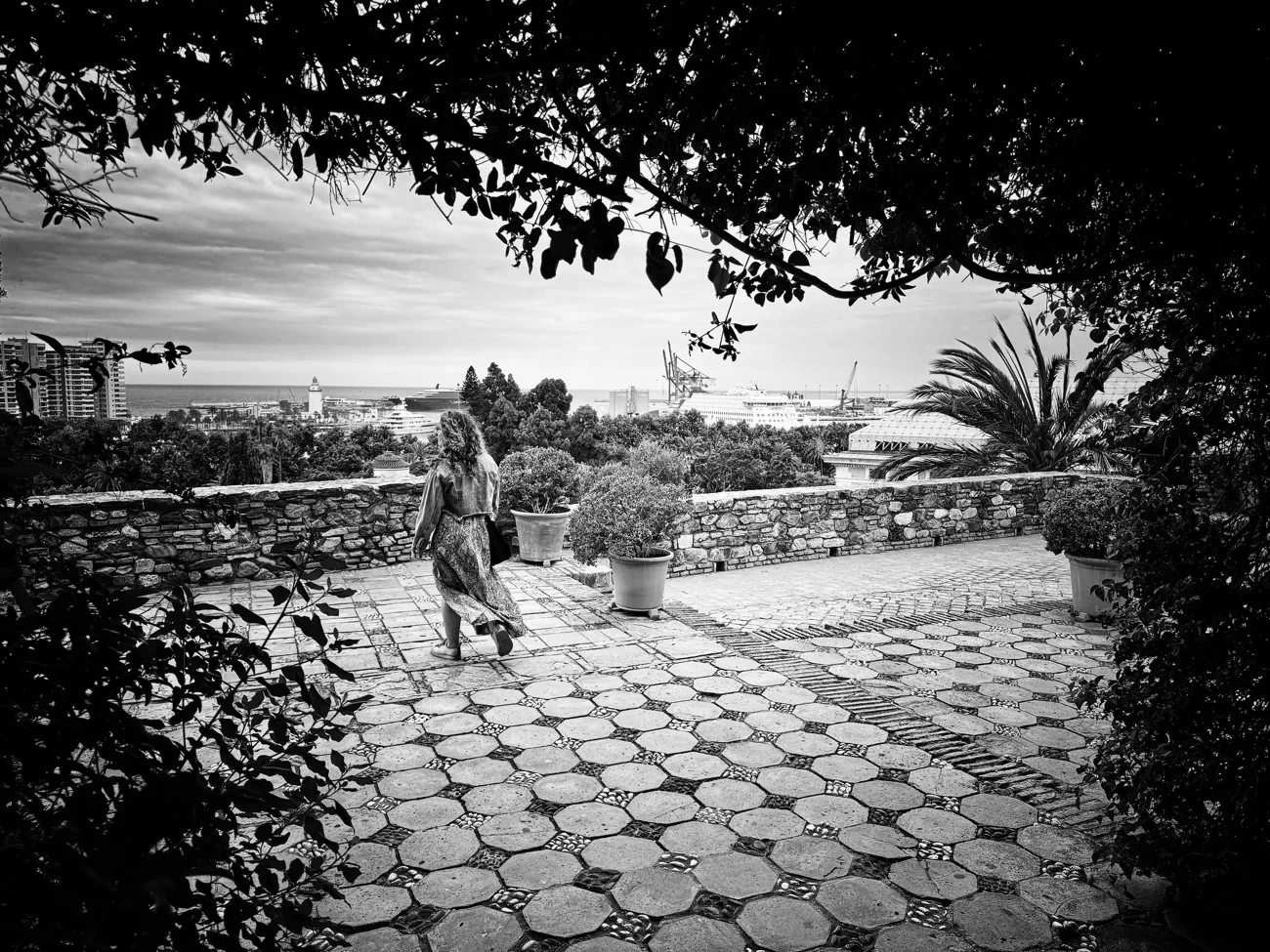 Fassade mit Struktur